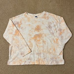 Old Navy Petite Woman’s Tie Dye Long Sleeve Shirt